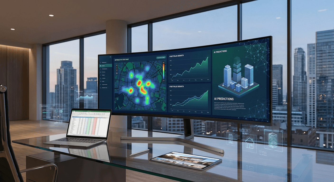 AI-Powered Real Estate Portfolio Management: How Institutional Investors Achieve 3.7% Outperformance